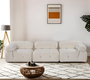 Atelier Del Sofa Bubble 3 Seater Bouclette Blanco